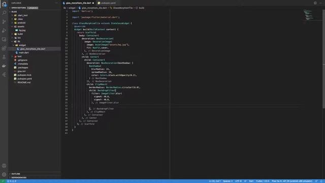 Creating Stunning Glass Effects in Flutter: A Beginner's Guide to Glassmorphism смотреть онлайн