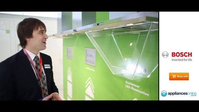Bosch rangehood features automatic power settings that react to smoke levels - Appliances Online смотреть онлайн