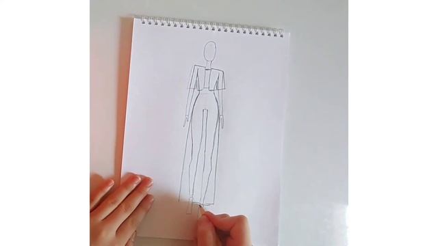 (Lesson 31)How to draw fashion illustration/(Урок 31)Как нарисовать эскиз одежды смотреть онлайн
