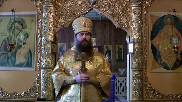 Проповедь в праздник Нерукотворного образа Спасителя. с. Каргасок 29.08.13г. смотреть онлайн
