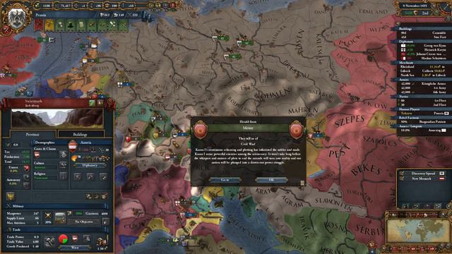 Tok plays EU4 - Prussia ep. 67 - Long Time Vassal смотреть онлайн