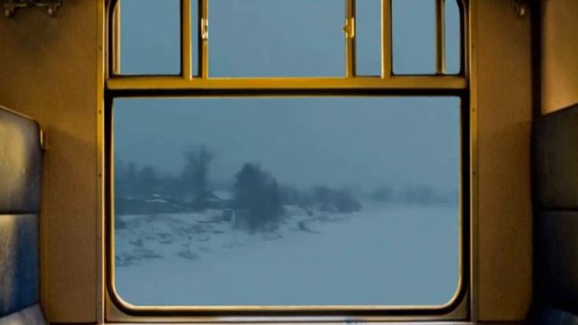 Футаж в вагоне поезда в купе за окном мелькают деревья смотреть онлайн