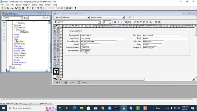 How to Create LOVs List of Values in Oracle Forms 12C смотреть онлайн