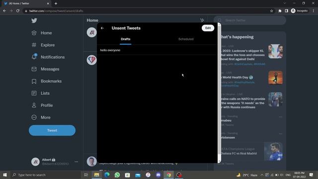 How to Save and Find Drafts on Twitter смотреть онлайн