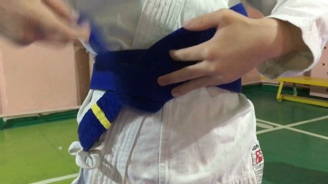 Как правильно завязывать пояс Айкидо | 合気道 | Aikido belt смотреть онлайн
