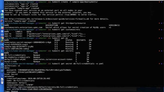 Kubernetes Secret Manager смотреть онлайн