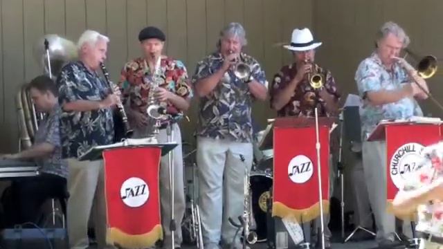 Churchill Street Jazz Band, "Gatemouth Blues" смотреть онлайн