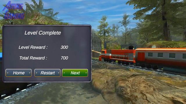 City Train Driving Simulator 2021 - Train Games - Level 9 and Level 10 Using New Train смотреть онлайн