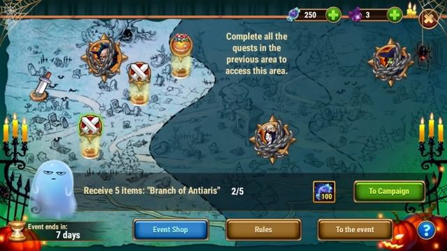 Hero Wars | Spooky Festival! Part 3 Mobile Playthrough! смотреть онлайн