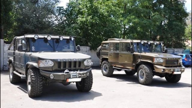 Пикапы и универсалы Булат на базе ГАЗ 66 смотреть онлайн