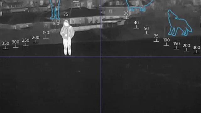 ThermTec Cyclops 335 - Dalmierz W Trybie MIL (MIL Reticle Rangefinder)