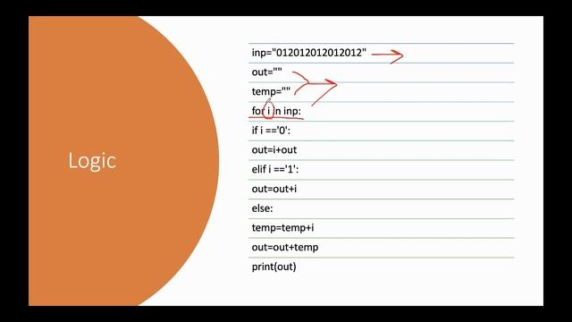 Sorting 0's 1's 2's using python 3.9 version | Interview Coding Question смотреть онлайн