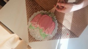 Упаковка пряничного букета