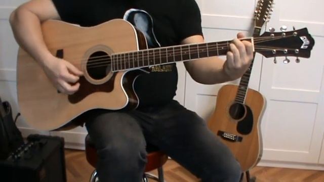 Guild D-260CE Deluxe NAT 2019 Soundcheck смотреть онлайн