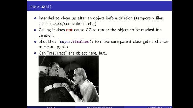 Java Garbage Collection смотреть онлайн