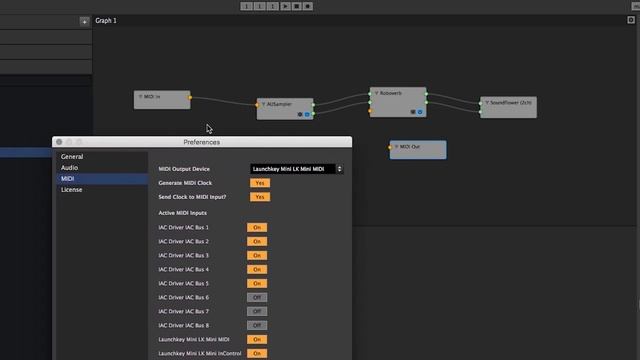 Element | Setting Up MIDI Input and Output Devices | Kushview смотреть онлайн
