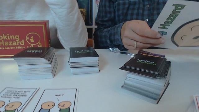 Joking Hazard Unboxing, kickstarter edition (English, card game, party game) смотреть онлайн