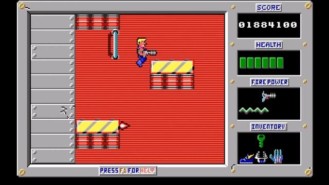 Duke Nukem 1 - Episode 1: "Shrapnel City" - Level 9 (1991) [MS-DOS] Playthrough смотреть онлайн