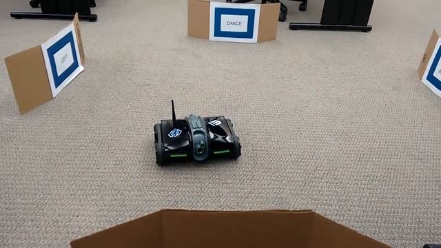 Brookstone Rover 2.0: Sign Following Robot. смотреть онлайн