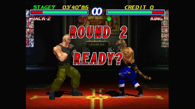 TEKKEN 2 Arcade Mode JACK 2 Playthrough смотреть онлайн