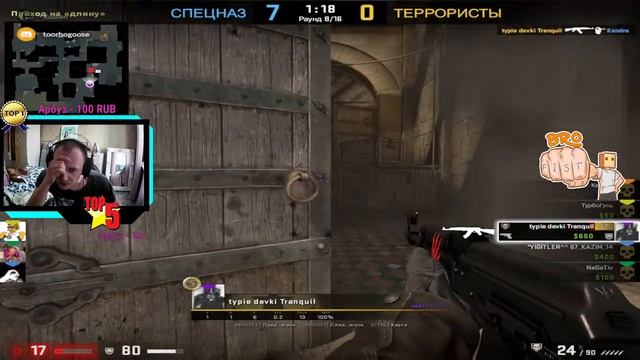 Гусь первый раз в PUBG смотреть онлайн