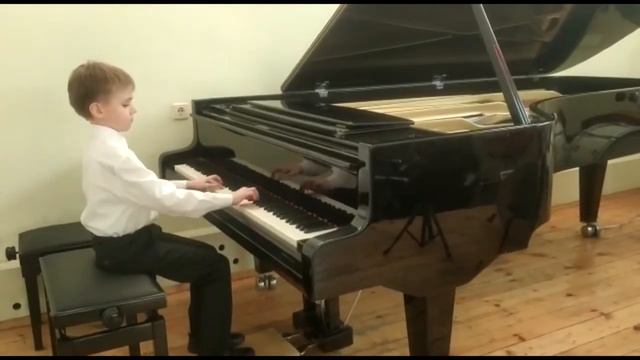 В.А. Моцарт, Сонатина №6 до-мажор, 1-я часть смотреть онлайн