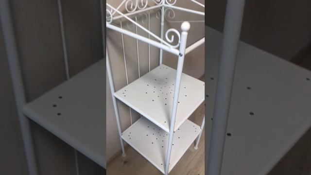 Этажерка IKEA / Икеа реншер белый смотреть онлайн