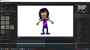Лицевая и боди анимация 2D персонажа через веб камеру в Adobe Character Animator