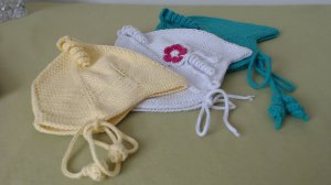 #19. «Капелька». Шапочка для новорожденного