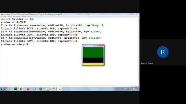 Unit IV (Tkinter Geometry Manager in Python) смотреть онлайн