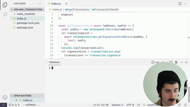 How to Get Transaction Logs on Solana using Solana/Web3.js | QuickCodes смотреть онлайн