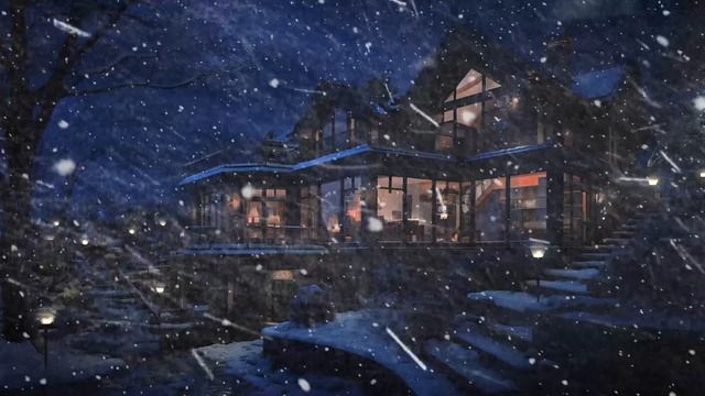 Fall Asleep Dark Screen Blizzard Snow Storm Wind Sounds For Sleeping 10 Hours смотреть онлайн