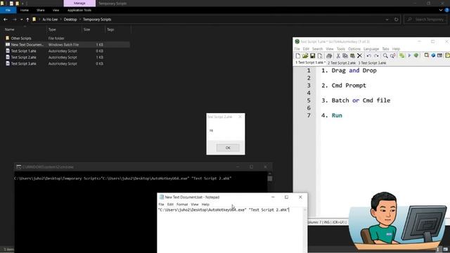 [Juho's AutoHotkey Tutorial #1 Set-Up] Part 3 - Run AutoHotkey Scripts Without Installation смотреть онлайн