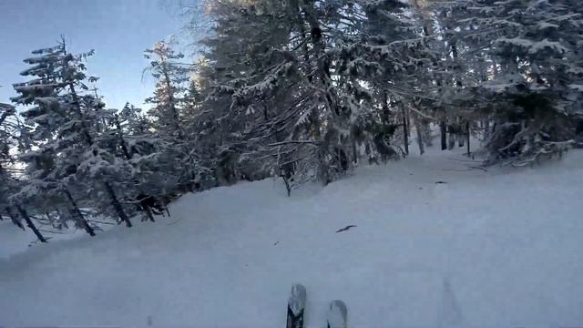 Гора белая. Губаха. Эпичные падения на горных лыжах (ski crash) смотреть онлайн