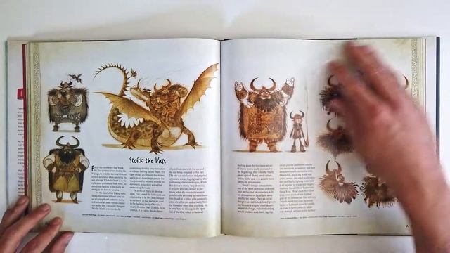 The Art Of How To Train Your Dragon (flip Through) Dreamworks Artbook