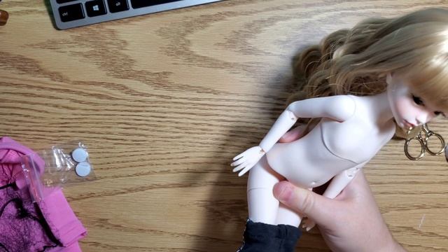 Распаковка посылок с Aliexpres, китайская BJD кукла, распаковка БЖД