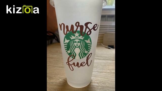 Lindos vasos personalizados Tipo Starbucks Venti 24 onzas смотреть онлайн