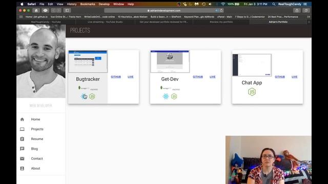 Reviewing 32 real-world software developer portfolios || Live & Uncensored смотреть онлайн