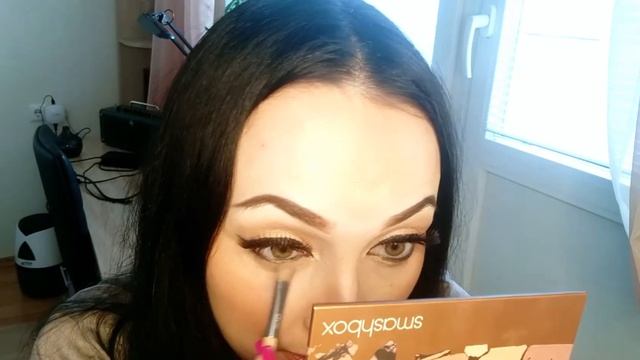 Макияж за 15 минут. Макияж одной палеткой. Дневной макияж. Обзор Yves Saint Laurent Помада для губ