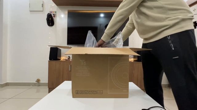 Edifier T5 Subwoofer Unboxing