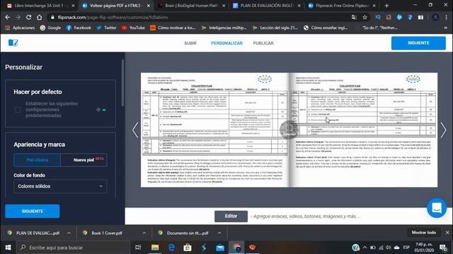 Cómo Convertir Archivos PDF en Formato tipo LIBRO | FLIPBOOK смотреть онлайн