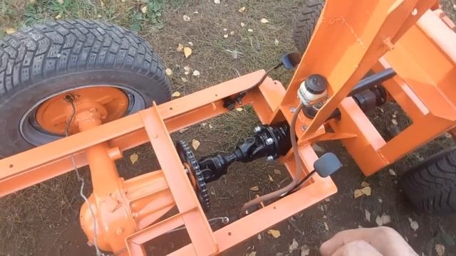 Самодельный погрузчик для себя. смотреть онлайн