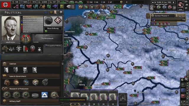 Trying to Conquer THE WORLD as the Germans in TWR(Hoi4) смотреть онлайн