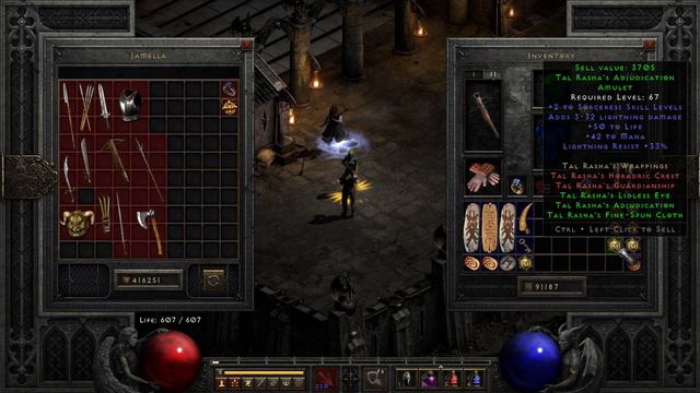 Diablo 2 Resurrection Gambling over 10 million in Gold Part 1 смотреть онлайн