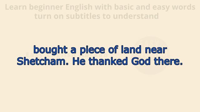 LEARN ENGLISH THROUGH STORY LEVEL 1 - JACOB MEETS ESAU. смотреть онлайн