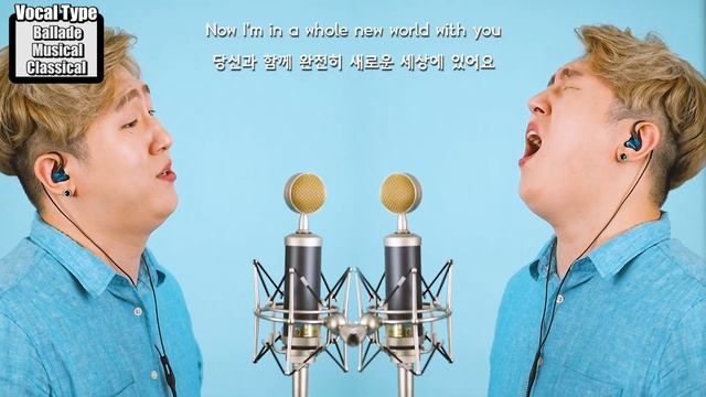 (SUB)A whole new world - Aladdin OST [Cover by MuBin] смотреть онлайн