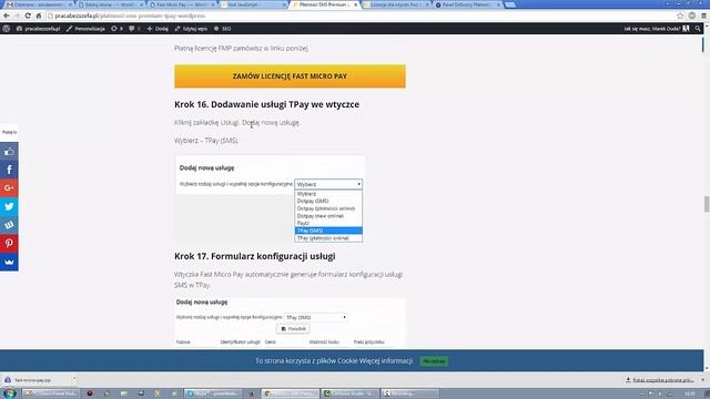 SMS Premium TPay na WordPress - Płatny dostęp do treści - Wtyczka Fast Micro Pay смотреть онлайн