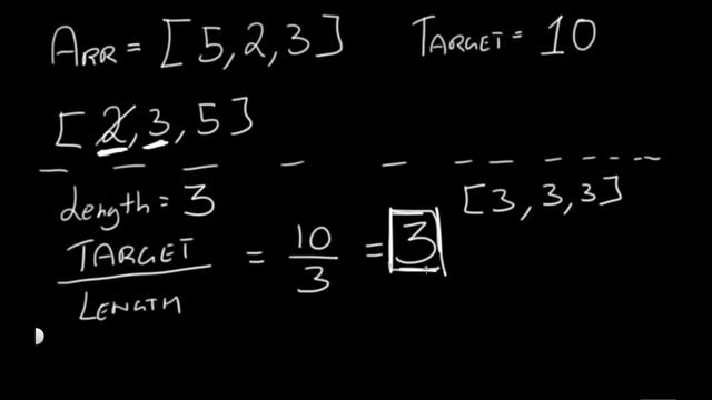 Sum of Mutated Array Closest to Target | Leet code 1300 | Theory explained + Python code смотреть онлайн