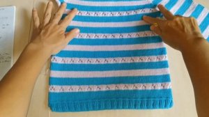 Детский джемпер регланом сверху. Подробный МК.