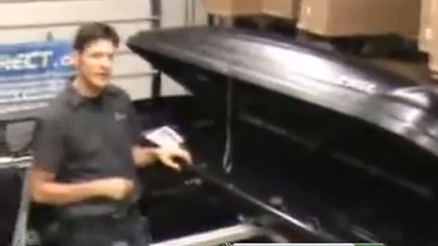 Thule 605 Ascent 1700 Cargo Roof Box Review Video & Demonstration смотреть онлайн